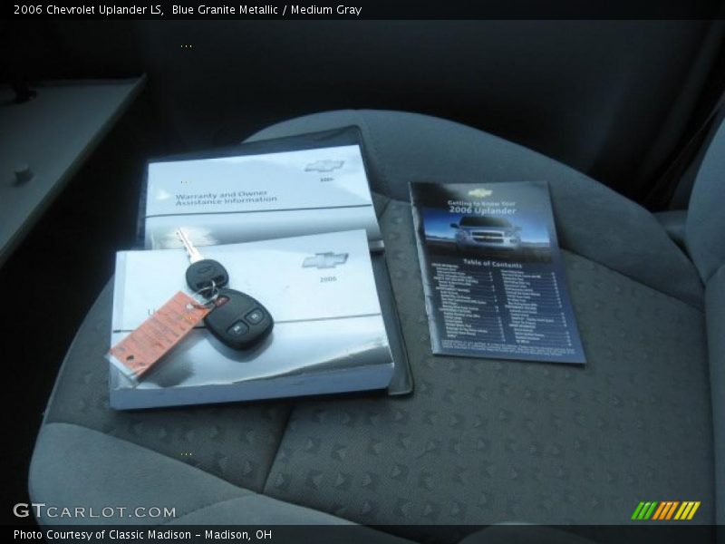 Blue Granite Metallic / Medium Gray 2006 Chevrolet Uplander LS