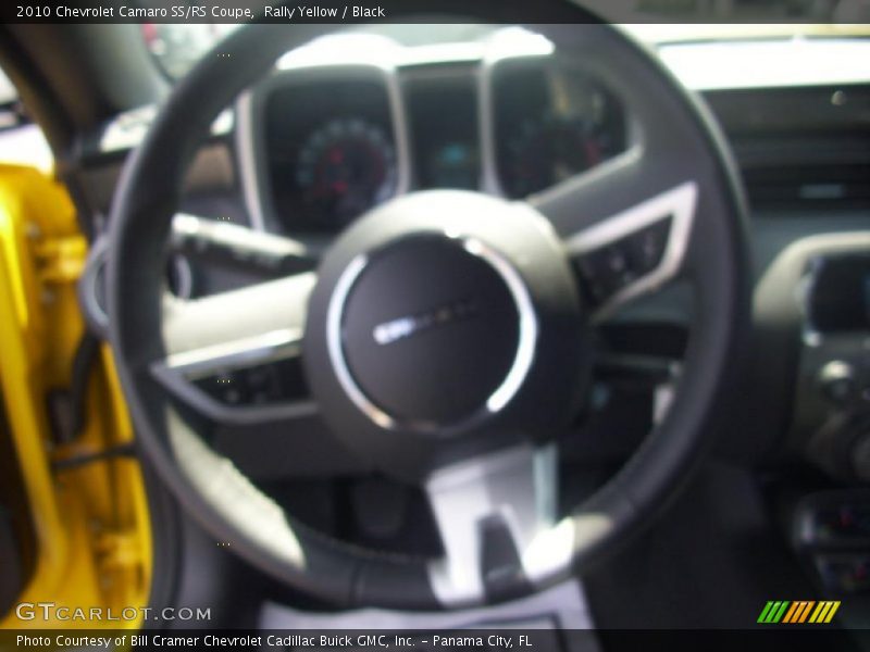 Rally Yellow / Black 2010 Chevrolet Camaro SS/RS Coupe