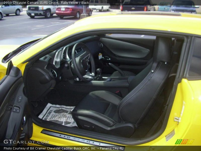 Rally Yellow / Black 2010 Chevrolet Camaro SS/RS Coupe