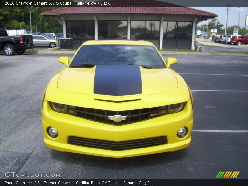 Rally Yellow / Black 2010 Chevrolet Camaro SS/RS Coupe