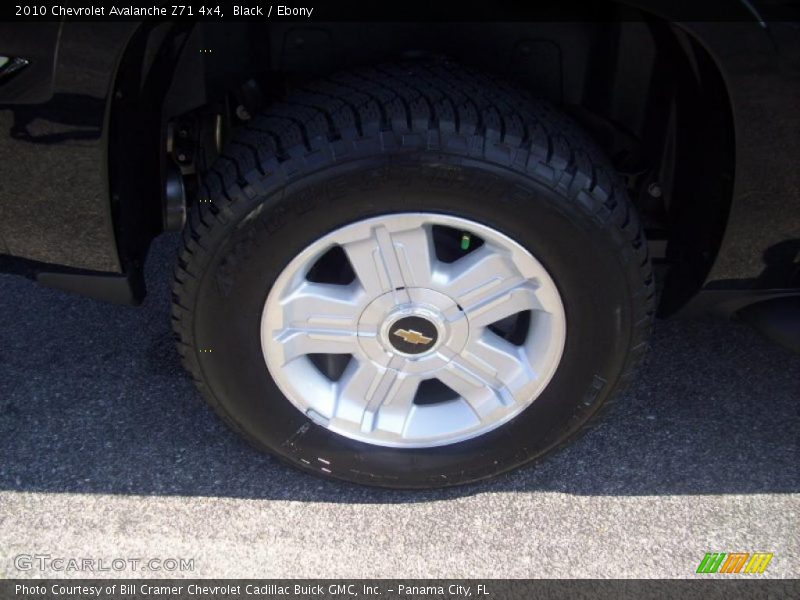 Black / Ebony 2010 Chevrolet Avalanche Z71 4x4
