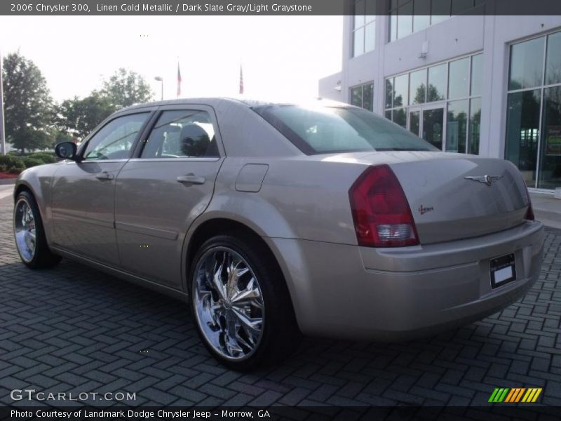 Linen Gold Metallic / Dark Slate Gray/Light Graystone 2006 Chrysler 300