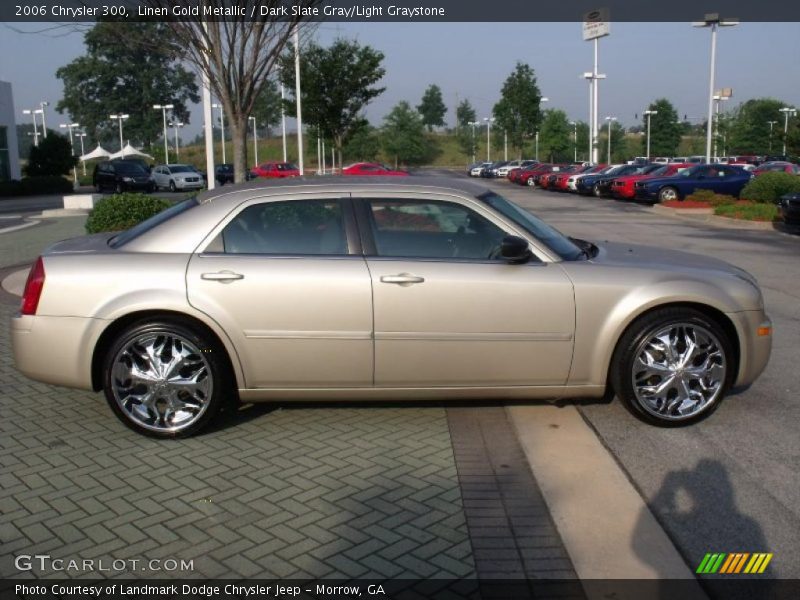 Linen Gold Metallic / Dark Slate Gray/Light Graystone 2006 Chrysler 300