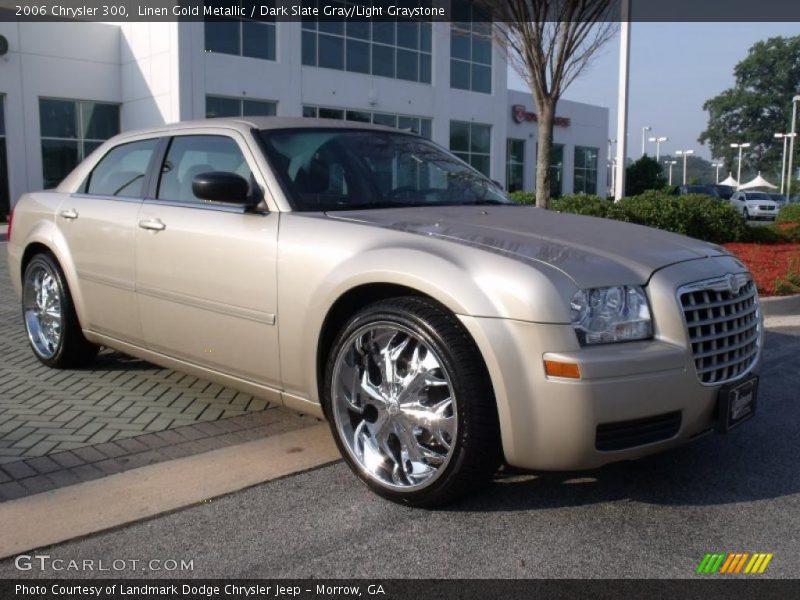 Linen Gold Metallic / Dark Slate Gray/Light Graystone 2006 Chrysler 300