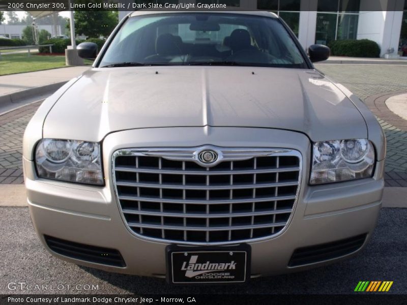 Linen Gold Metallic / Dark Slate Gray/Light Graystone 2006 Chrysler 300