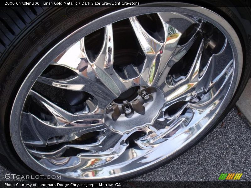 Linen Gold Metallic / Dark Slate Gray/Light Graystone 2006 Chrysler 300