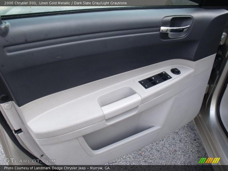 Linen Gold Metallic / Dark Slate Gray/Light Graystone 2006 Chrysler 300