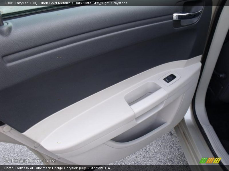 Linen Gold Metallic / Dark Slate Gray/Light Graystone 2006 Chrysler 300