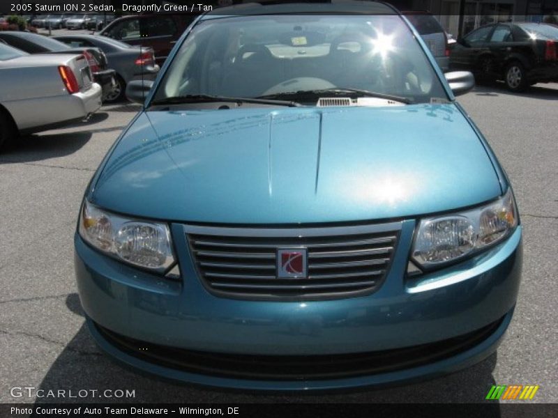 Dragonfly Green / Tan 2005 Saturn ION 2 Sedan