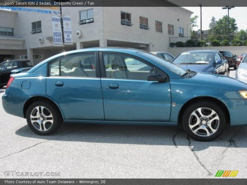 Dragonfly Green / Tan 2005 Saturn ION 2 Sedan