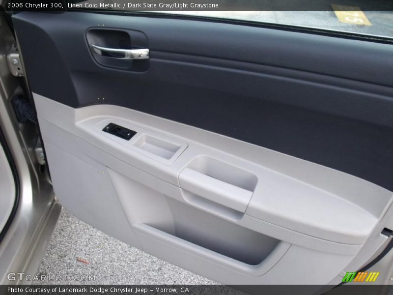 Linen Gold Metallic / Dark Slate Gray/Light Graystone 2006 Chrysler 300