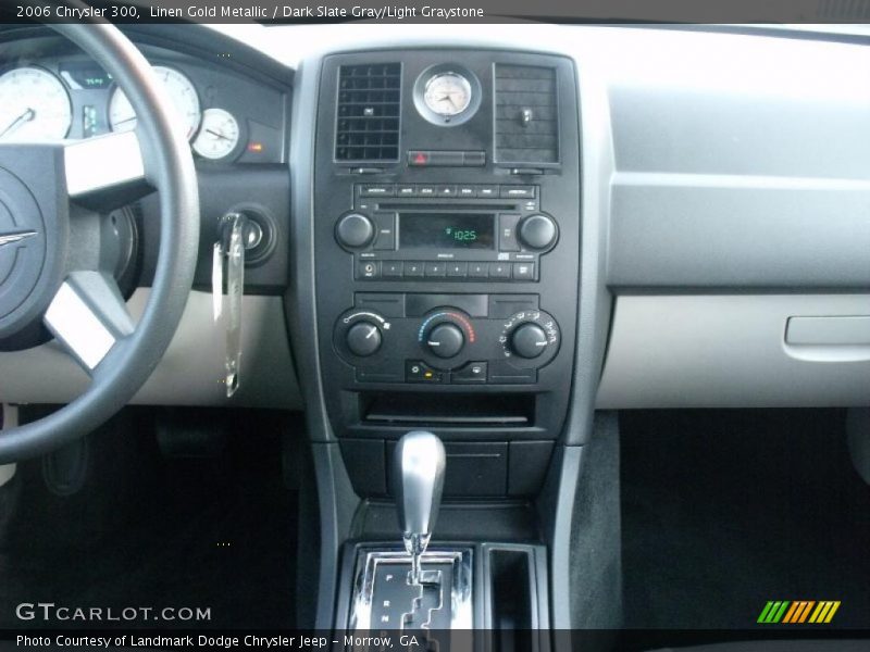 Linen Gold Metallic / Dark Slate Gray/Light Graystone 2006 Chrysler 300
