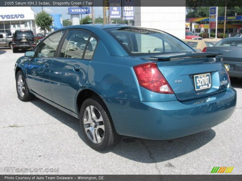 Dragonfly Green / Tan 2005 Saturn ION 2 Sedan