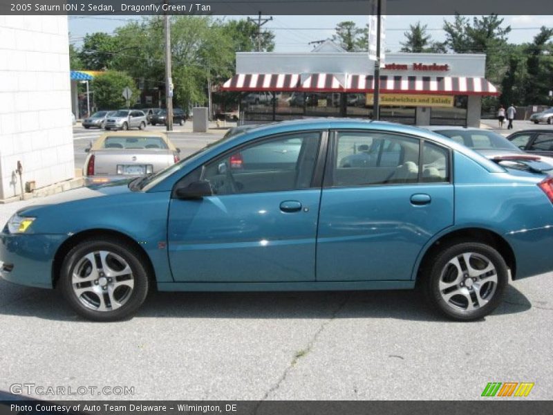 Dragonfly Green / Tan 2005 Saturn ION 2 Sedan