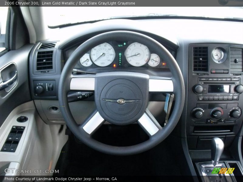 Linen Gold Metallic / Dark Slate Gray/Light Graystone 2006 Chrysler 300