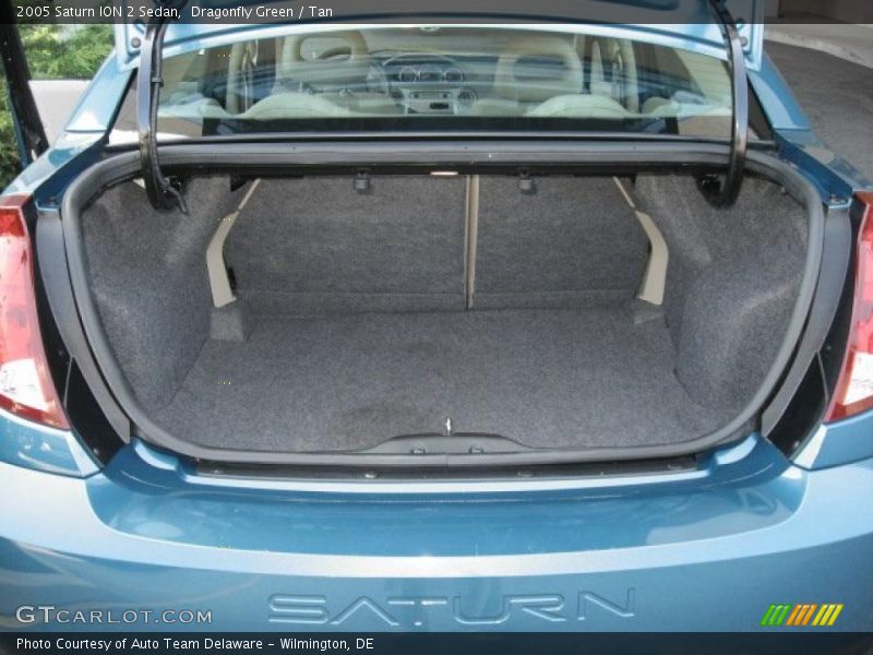 Dragonfly Green / Tan 2005 Saturn ION 2 Sedan