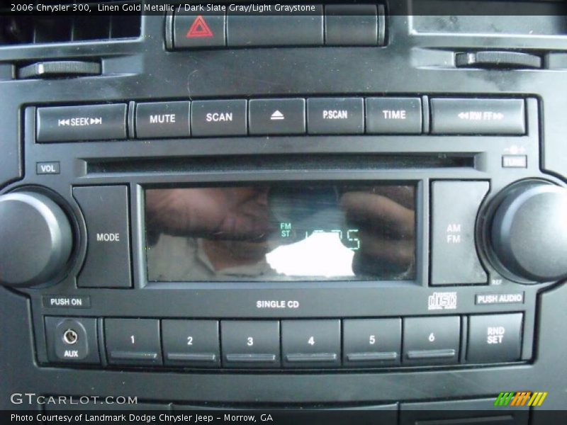 Linen Gold Metallic / Dark Slate Gray/Light Graystone 2006 Chrysler 300