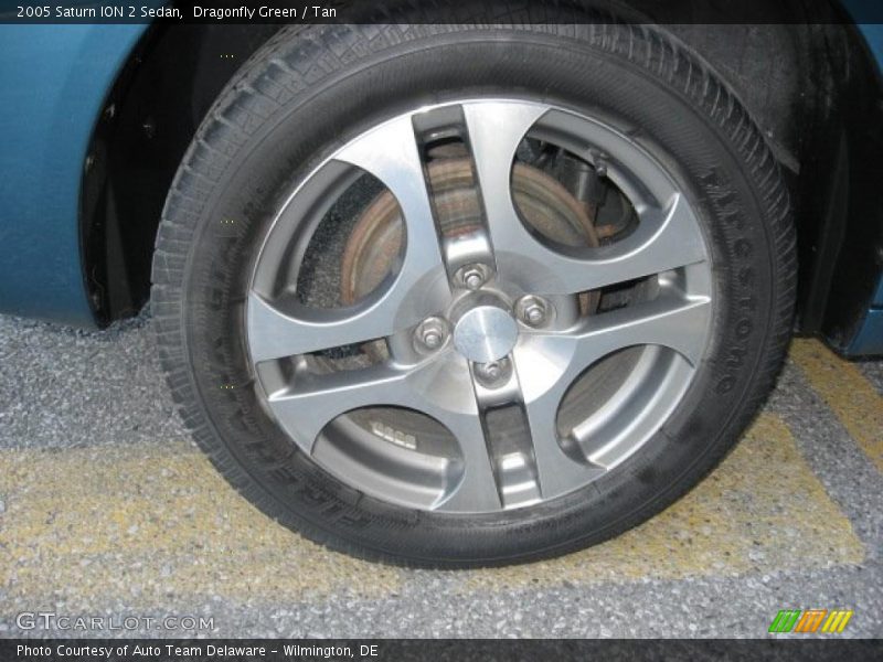 Dragonfly Green / Tan 2005 Saturn ION 2 Sedan