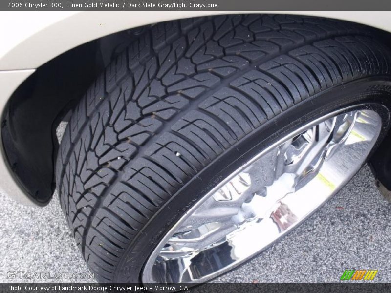Linen Gold Metallic / Dark Slate Gray/Light Graystone 2006 Chrysler 300
