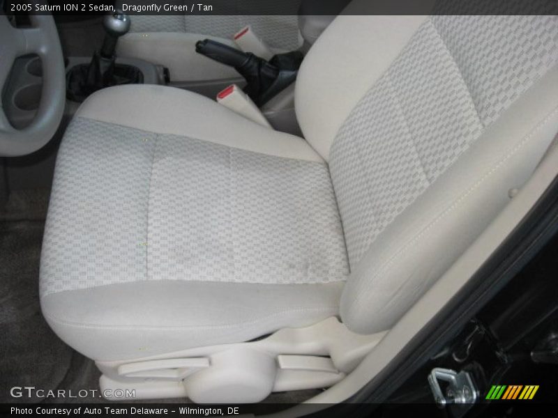 Dragonfly Green / Tan 2005 Saturn ION 2 Sedan