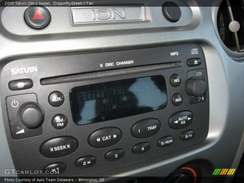 Dragonfly Green / Tan 2005 Saturn ION 2 Sedan