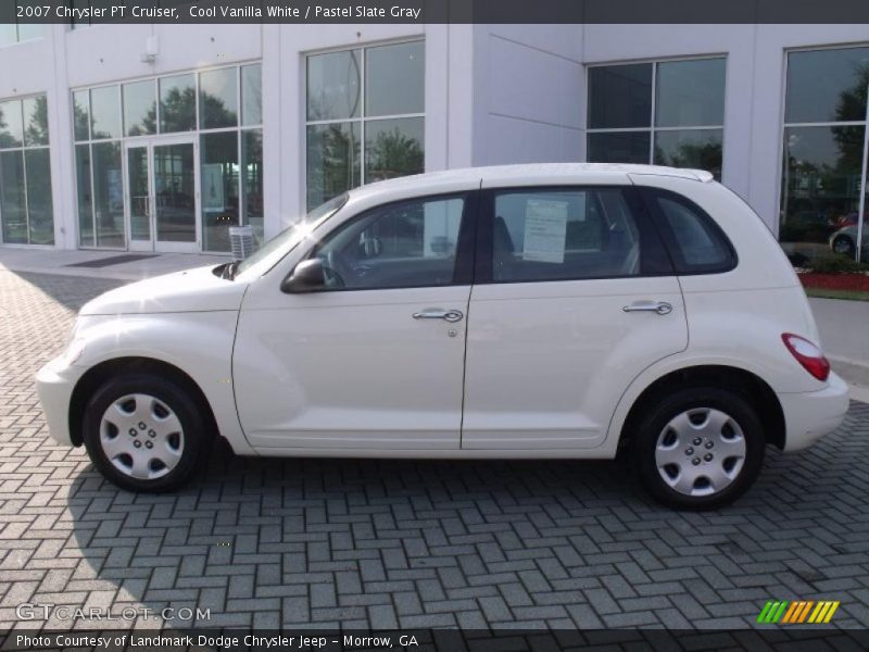 Cool Vanilla White / Pastel Slate Gray 2007 Chrysler PT Cruiser