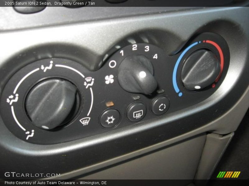 Dragonfly Green / Tan 2005 Saturn ION 2 Sedan