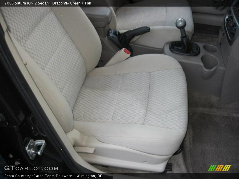 Dragonfly Green / Tan 2005 Saturn ION 2 Sedan