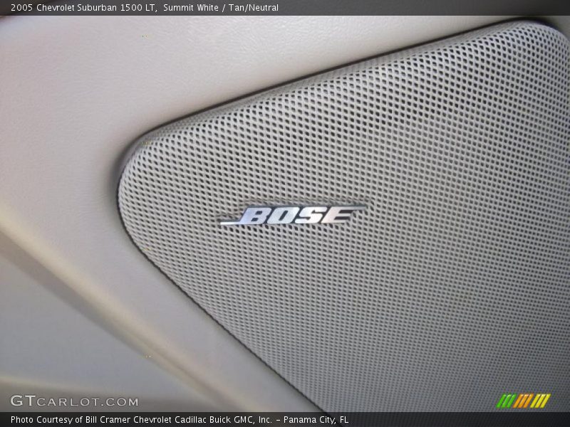Summit White / Tan/Neutral 2005 Chevrolet Suburban 1500 LT