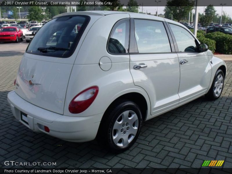 Cool Vanilla White / Pastel Slate Gray 2007 Chrysler PT Cruiser