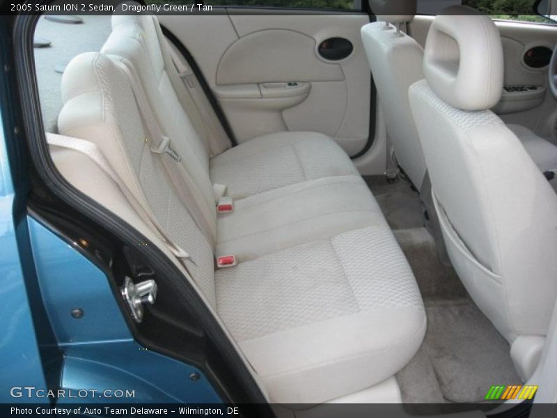 Dragonfly Green / Tan 2005 Saturn ION 2 Sedan