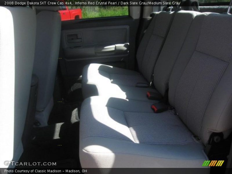 Inferno Red Crystal Pearl / Dark Slate Gray/Medium Slate Gray 2008 Dodge Dakota SXT Crew Cab 4x4