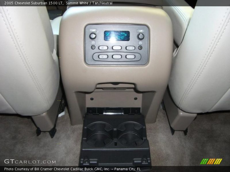 Summit White / Tan/Neutral 2005 Chevrolet Suburban 1500 LT