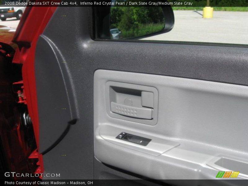 Inferno Red Crystal Pearl / Dark Slate Gray/Medium Slate Gray 2008 Dodge Dakota SXT Crew Cab 4x4