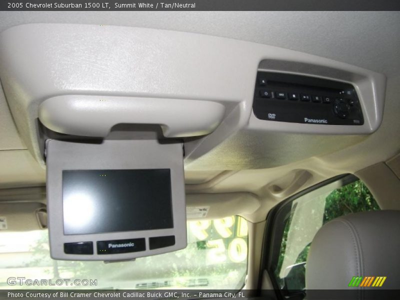 Summit White / Tan/Neutral 2005 Chevrolet Suburban 1500 LT