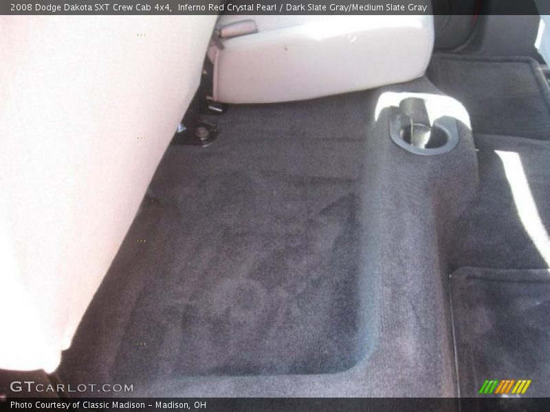 Inferno Red Crystal Pearl / Dark Slate Gray/Medium Slate Gray 2008 Dodge Dakota SXT Crew Cab 4x4