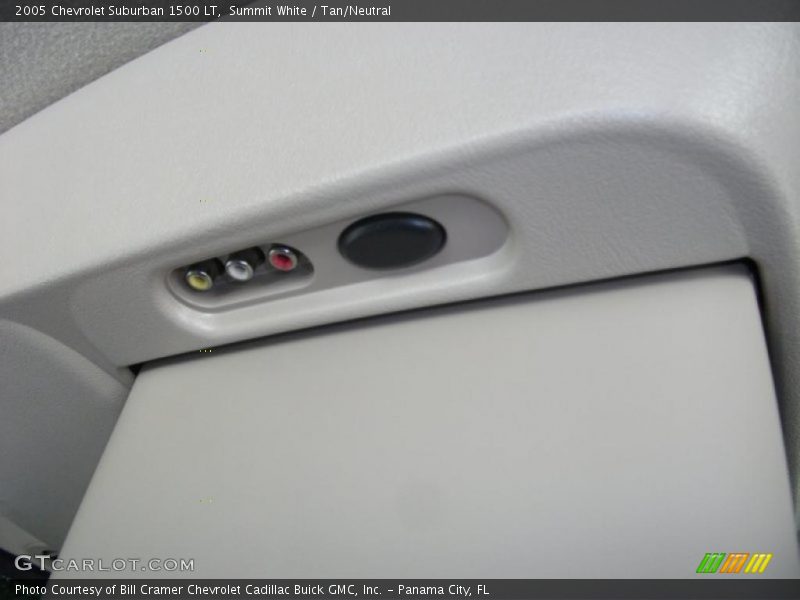 Summit White / Tan/Neutral 2005 Chevrolet Suburban 1500 LT