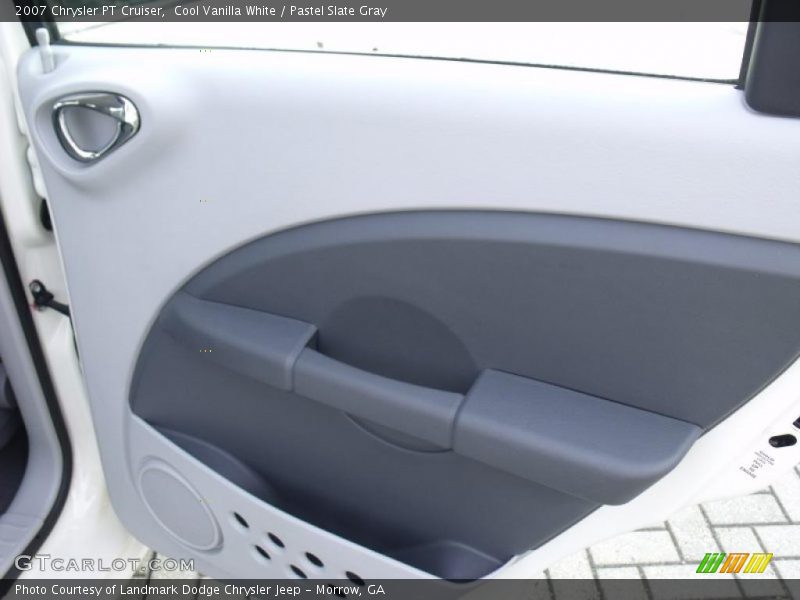 Cool Vanilla White / Pastel Slate Gray 2007 Chrysler PT Cruiser