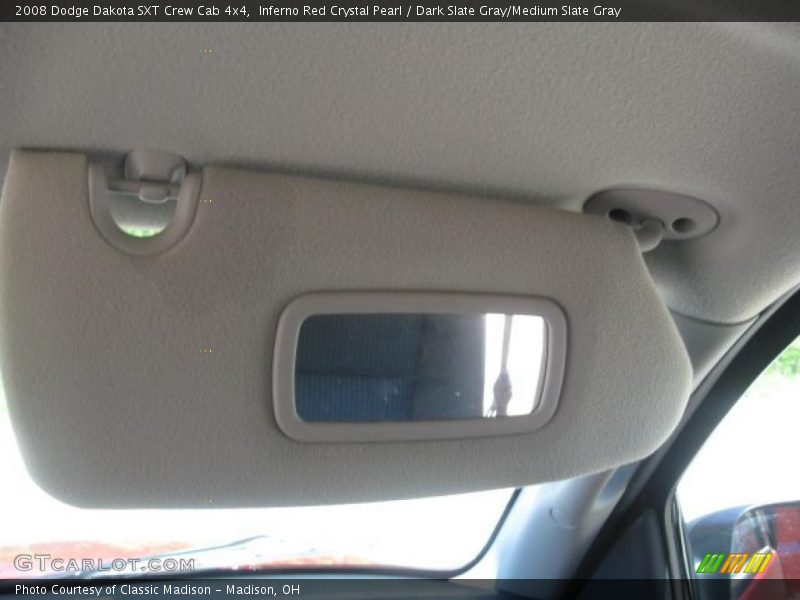Inferno Red Crystal Pearl / Dark Slate Gray/Medium Slate Gray 2008 Dodge Dakota SXT Crew Cab 4x4