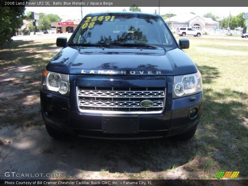 Baltic Blue Metallic / Alpaca Beige 2008 Land Rover LR2 SE