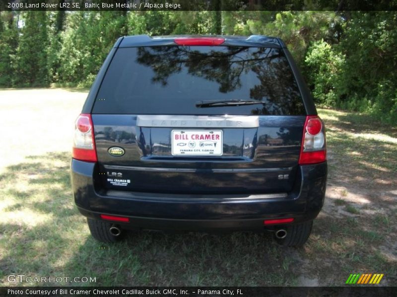 Baltic Blue Metallic / Alpaca Beige 2008 Land Rover LR2 SE