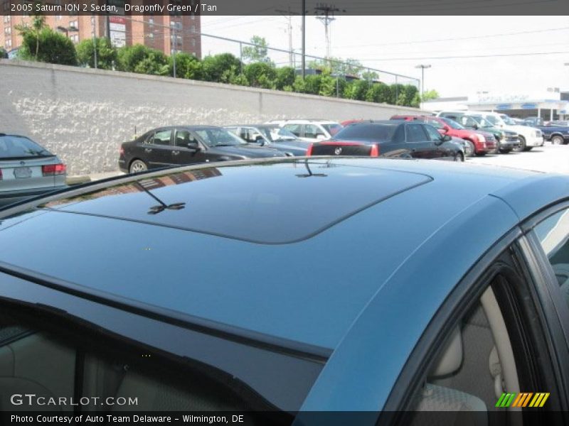 Dragonfly Green / Tan 2005 Saturn ION 2 Sedan