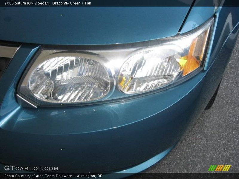 Dragonfly Green / Tan 2005 Saturn ION 2 Sedan