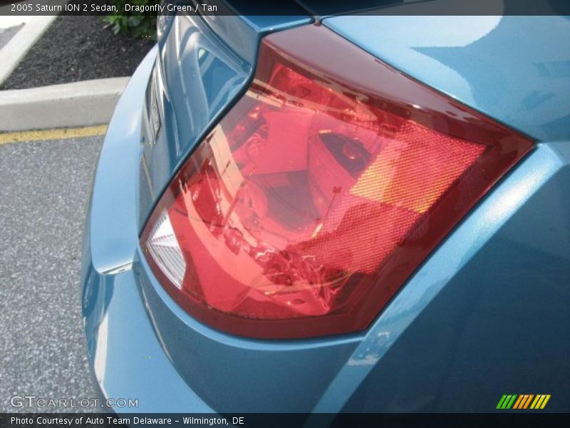 Dragonfly Green / Tan 2005 Saturn ION 2 Sedan