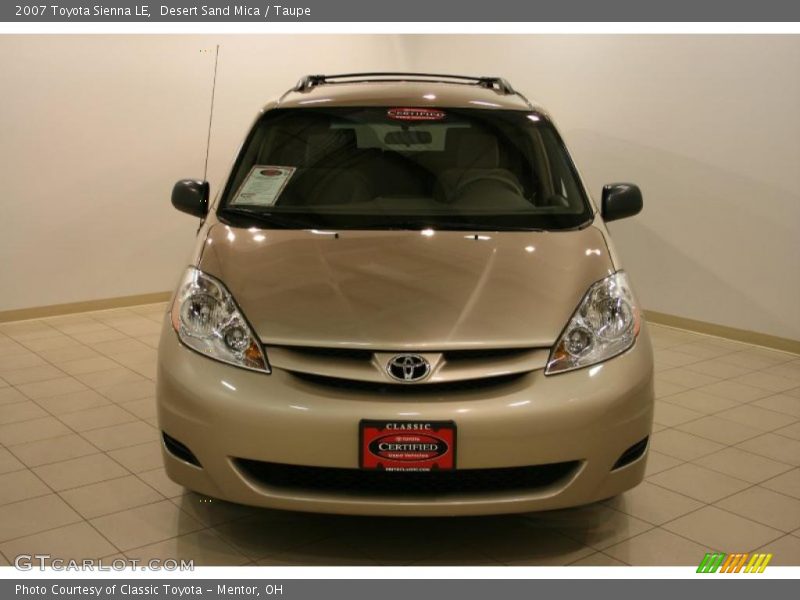 Desert Sand Mica / Taupe 2007 Toyota Sienna LE