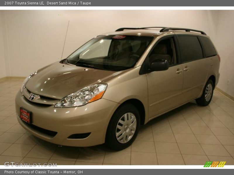 Desert Sand Mica / Taupe 2007 Toyota Sienna LE