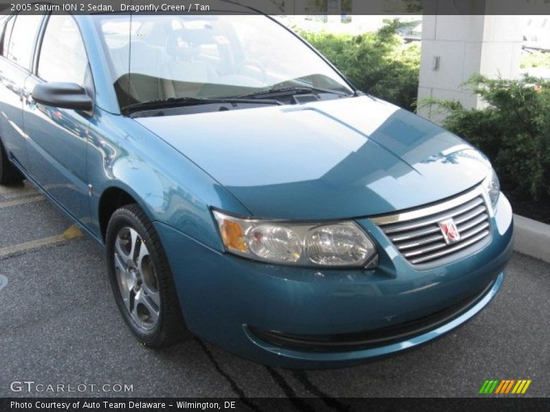 Dragonfly Green / Tan 2005 Saturn ION 2 Sedan