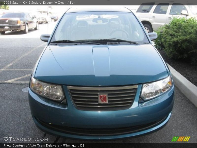 Dragonfly Green / Tan 2005 Saturn ION 2 Sedan