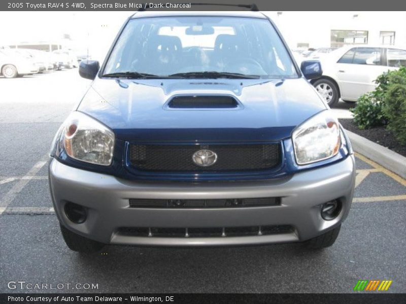 Spectra Blue Mica / Dark Charcoal 2005 Toyota RAV4 S 4WD