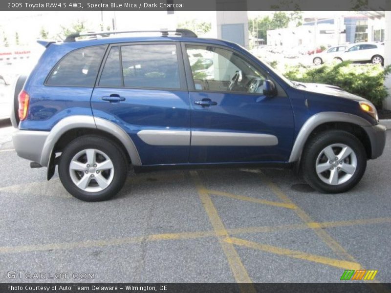 Spectra Blue Mica / Dark Charcoal 2005 Toyota RAV4 S 4WD